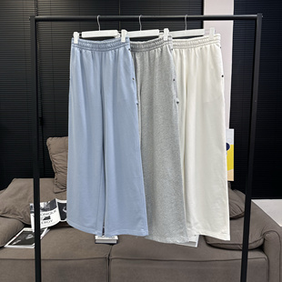 每天都爱穿 wear 时髦感工装 直筒休闲卫裤 顽童 女春季 Day