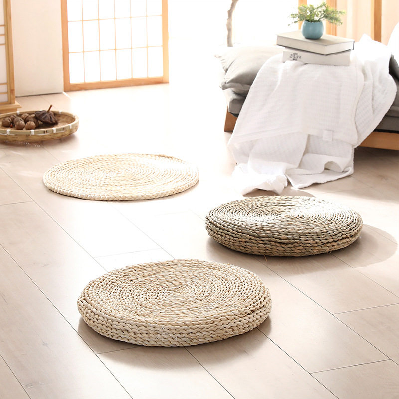 厂家直销草编坐垫玉米皮坐垫修禅打坐拜垫榻榻米飘窗垫蒲团垫地垫,居家布艺,飘窗垫,淘宝优惠券,粉丝福利购,淘宝优惠卷