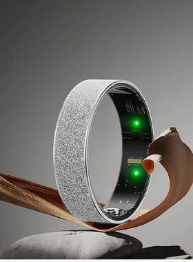 磨砂智能戒指心率血氧睡眠计步