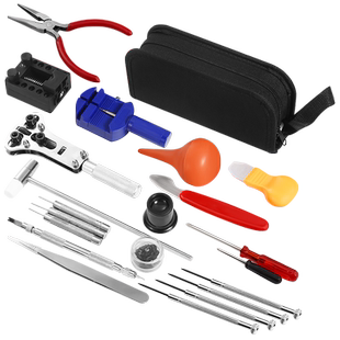 修表工具套装专业手表后盖开盖器维修拆卸表带电池更换钟表维修表