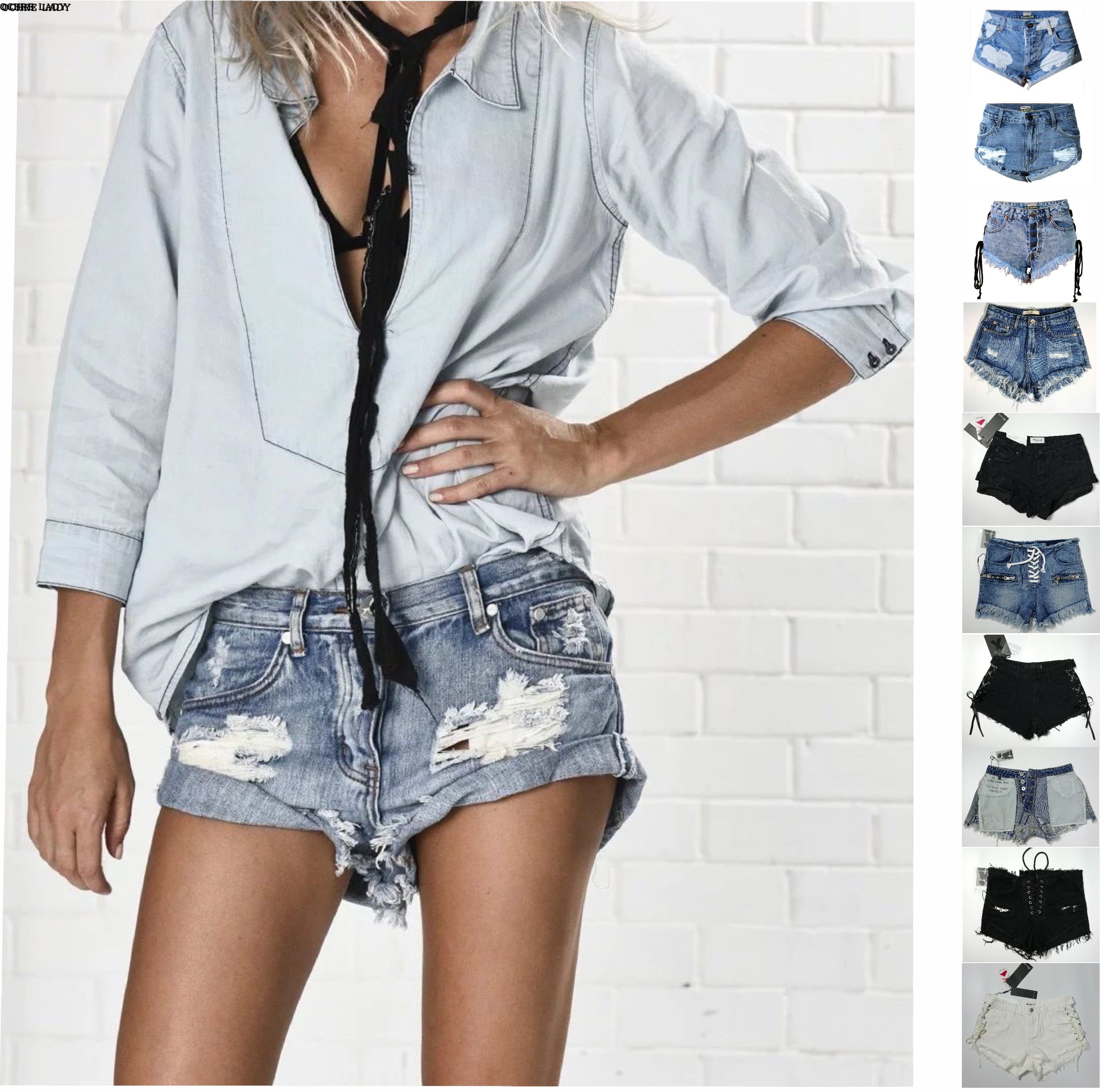 破洞毛边牛仔短裤女2025新款宽松阔腿显瘦高腰个性炸街裤子小热裤,女装/女士精品,牛仔裤,淘宝优惠券,粉丝福利购,淘宝优惠卷