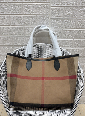 黄麻大托特tote购物袋头层荔枝纹牛皮妈咪包横版大容量腋下手提包