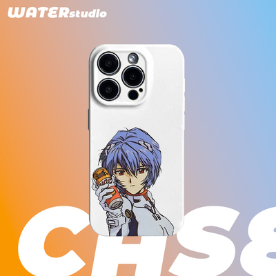 EVA绫波丽二次元适用苹果16promax动漫iphone15pro二合一iqoo13小米14红米k80华为mate70一加ace3手机壳oppo