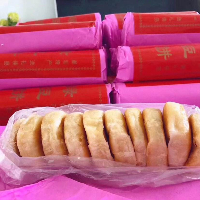 广东正潮州潮汕特产宗惠来绿豆饼 酥皮 老式 手工绿豆糕小吃零食