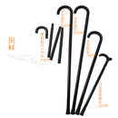 黑色舞蹈拐杖长款 防滑手杖可调节长度舞蹈道具多节多规格舞蹈配饰