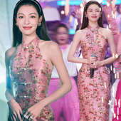 明星同款 复古高端轻奢小众气质高级感敬酒服女 旗袍新中式 礼服新款