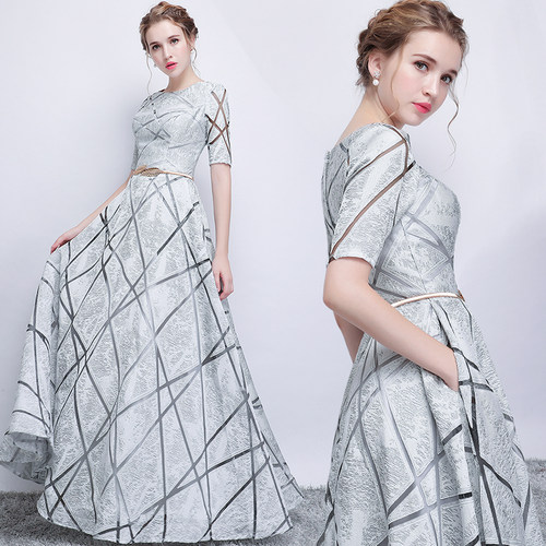 新款时尚高贵优雅修身显瘦晚礼服