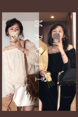 毛丽小四郎【轻奢范】小众设计感生日高级气质提花小香上衣春