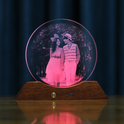 生日礼物送照片摆件玻璃画纪念品