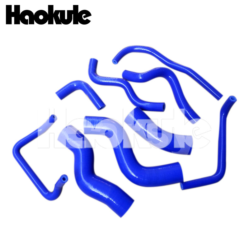 改装硅胶水管矽胶水喉9件式适配丰田陆地巡洋舰 LC80 4500 FZJ80