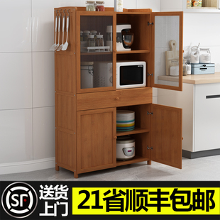 碗柜农村家用橱柜厨房餐边柜透气纱窗储物柜柜子置物架木厨柜菜柜