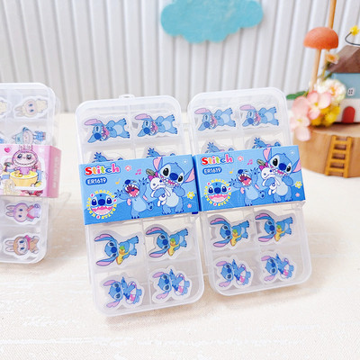 星际宝贝史迪仔收纳盒橡皮擦文具