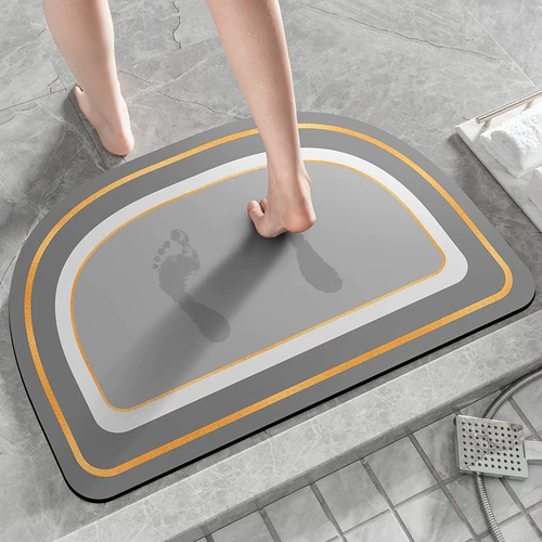 Diatom Mud Water Absorption Pad на пол туалет дверной подушка для туалетной площадки для душевой дверь Дверь Дверь анти -палочка против стекла