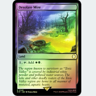 PIP 146 荒芜泥沼 万智牌 Desolate Mire