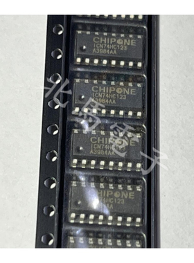 ICN74HC123 SOP-16 带复位功能的双可重触发单稳态触发器 可直拍H