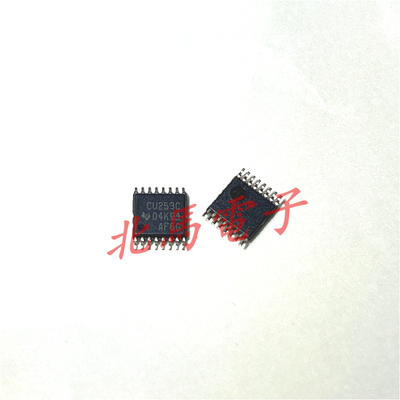 SN74CBT3253CPWR 丝印CU253C 多路复用器芯片IC TSSOP16 全新