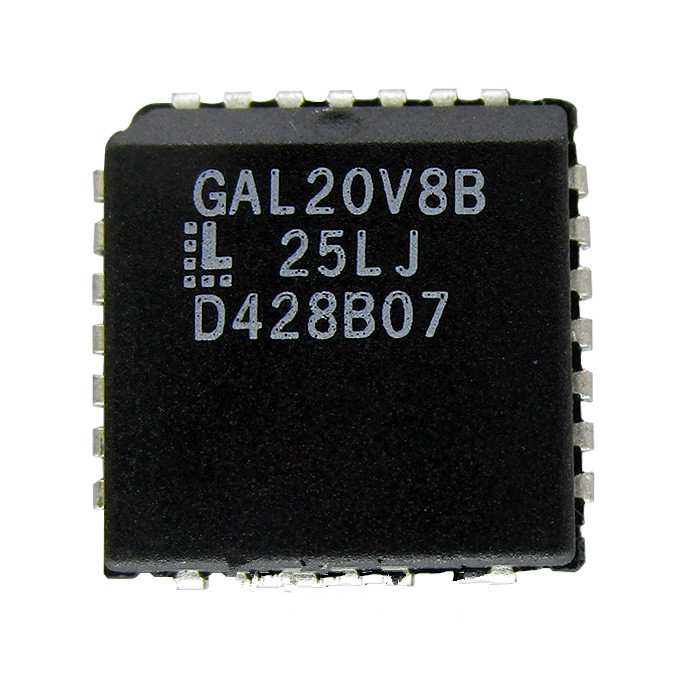GAL20V8B-25LJ   GAL20V8B   PLCC-28  可直拍ZJ