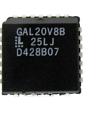 GAL20V8B-25LJ   GAL20V8B   PLCC-28  可直拍ZJ