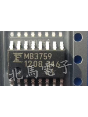 MB3759 MB3759PF 液晶电视常用电源芯片 封装SOP16 现货可直拍