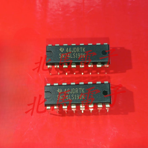 SN74LS191N DIP-16 4位二进制同步可逆计数器芯片 可直拍
