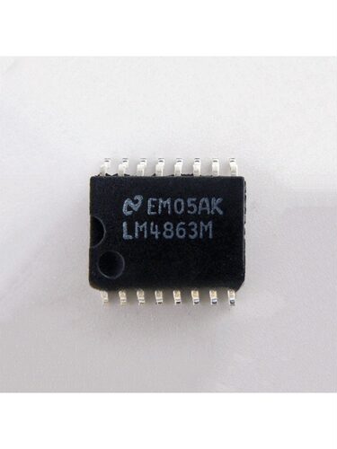 LM4863M  封装SOP16  立体声音频放大器 现货可直拍H
