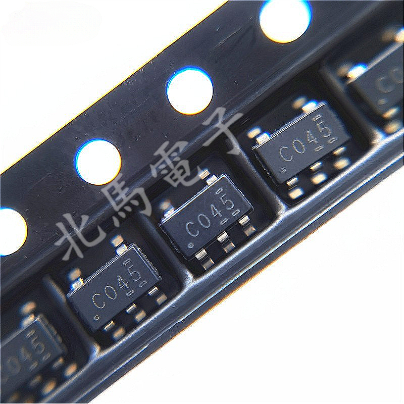 SN74LVC1G04DBVR  SOT23-5 丝印CO45 单路反向器 原装HC