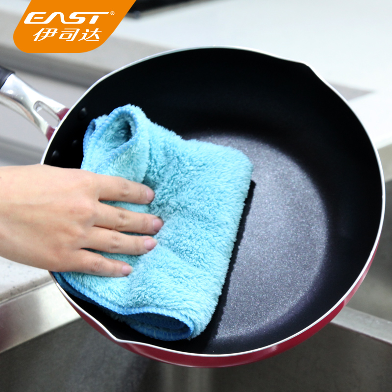 伊司达抹布可重复使用洗碗布