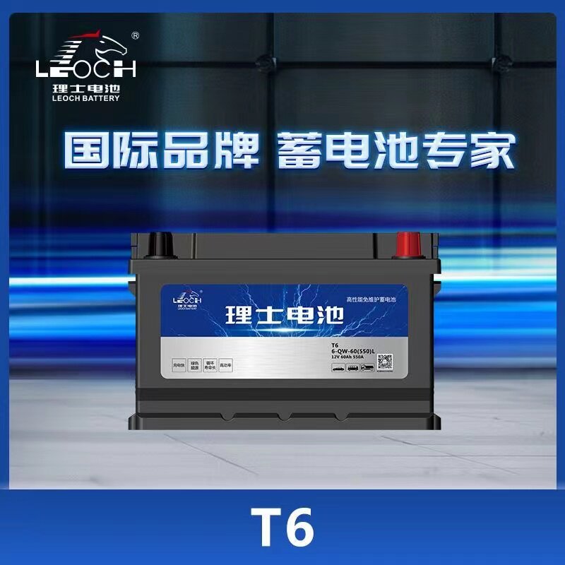 适配理士蓄电池T6蒙迪欧致胜福克斯翼虎麦柯斯吉利博越原装电瓶60