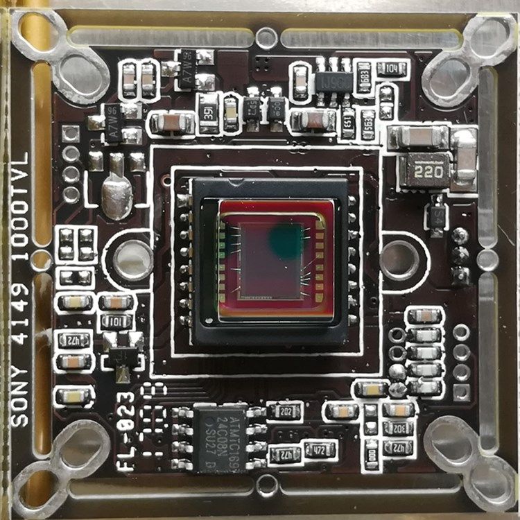监控芯片模组彩色ccd板机摄像头芯片1000线可视对讲车载监控芯片