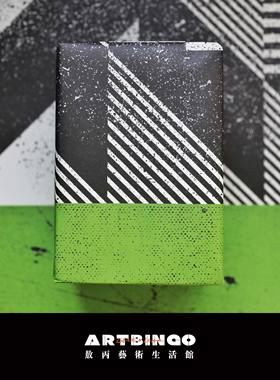 Paper 原创荧光绿色橙色黑白几何礼物包装纸礼品纸DIY手帐包书纸