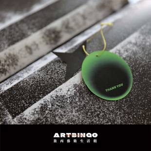 CARD 原创创意荧光绿色橙色黑色祝福生日节日礼物吊牌卡片