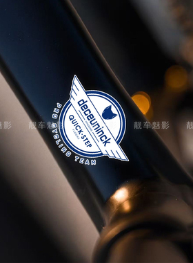 魅影车贴 快步车队quickstep环法车队贴纸 WOFLPACK贴纸单车贴纸