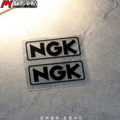 车贴 魅影车贴 反光贴 红白双层 贴纸一对 火花塞