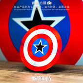 魅影车贴 美国队长像素盾牌车贴复仇者联盟创意摩托车反光贴