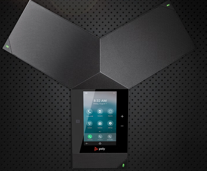 宝利通Polycom Trio8800音视频会议全向麦克风扬声器IP网络电话机