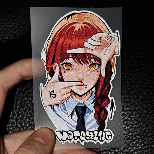 二次元绫濑桃反光车贴遮划痕