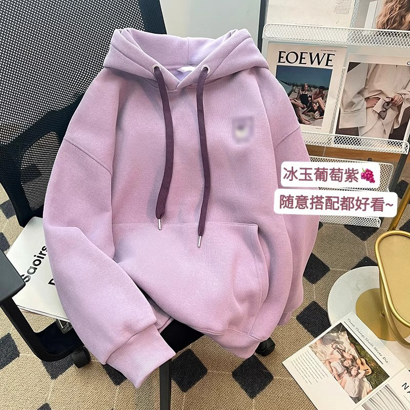 女童春秋卫衣2025新款春装外穿中大童连帽衫儿童休闲加绒上衣童装