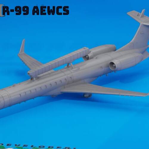 1/72 1/144 1/48 1/64 Embraer R-99 飞机树脂模型3D打印