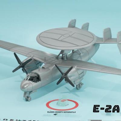1/72 /144 /48 /64 E-2A HAWKEYE 飞机树脂模型3D打印
