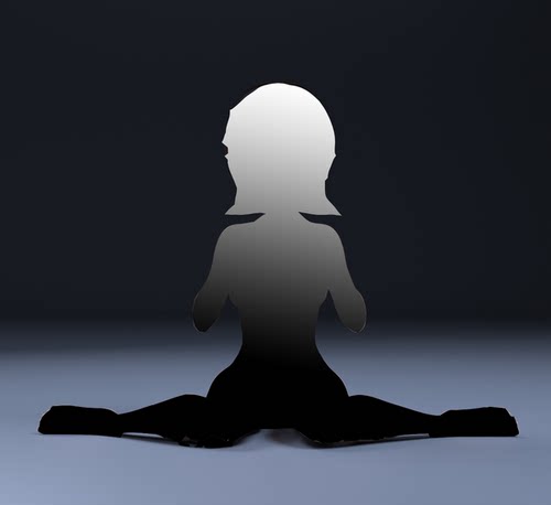 人体艺术模型马vs龙绘画参考人体3D打印女人体模型任意比例模特