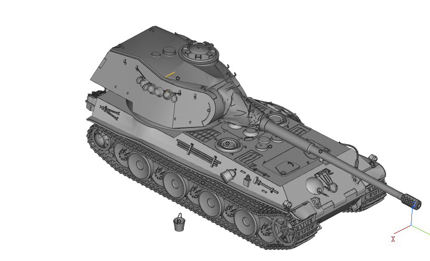 VK7501GERMANHEAVYTANK坦克