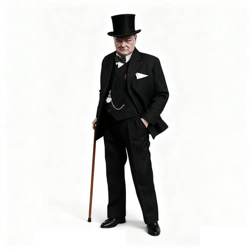 1/72 18 32 87 35 1/30 世界政治名人丘吉尔模型树脂3d打印