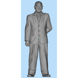 沉默荣耀吴石将军人物模型树脂3d打印电视