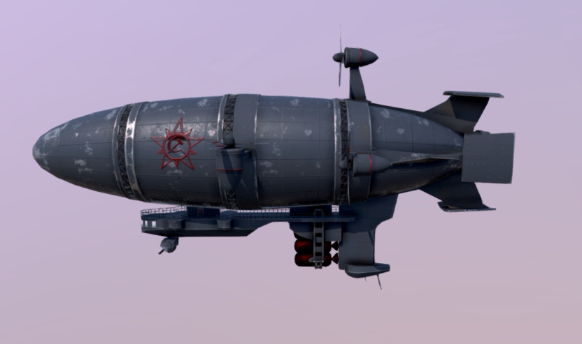 1/72 1/48 1/35 1/18 1/64 齐柏林飞艇模型 打印树脂模型电子图纸