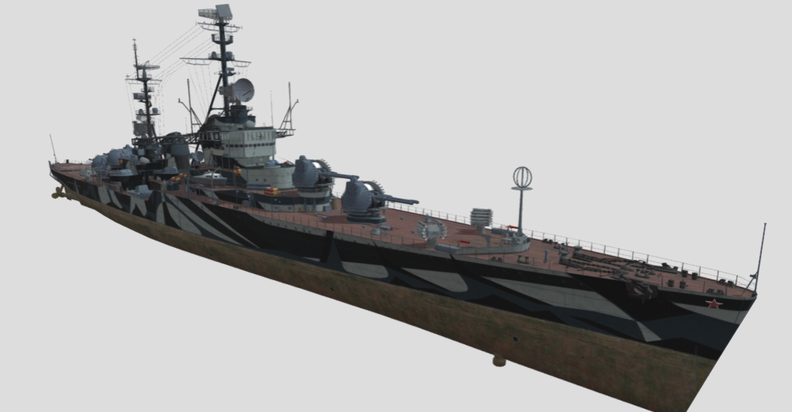 1/72 1/48 1/35 1/18 1/64苏联巡洋舰现代号模型打印树脂电子图纸