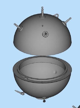 1/144 1/72 1/16 1/32 1/6 EMC Naval Mine 二战德国重型水雷模型