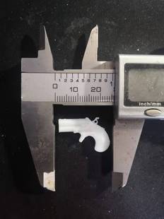 Deringer 德林杰 手枪 玩具枪模 3D打印 模型 1/3 1/6 1/64 1/35