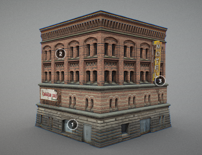 1/72 1/48 1/35 1/18 1/64 纽约建筑模型 打印树脂模型电子图纸