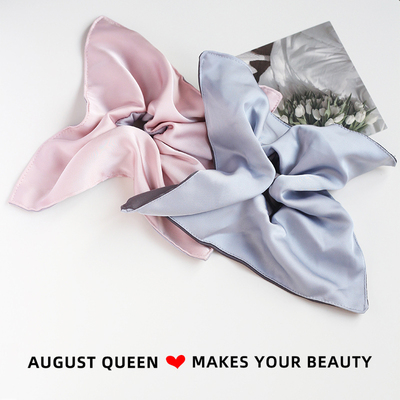 真丝方巾大肠发圈法式复古扎头发皮筋韩国网红新款高级感发绳头绳