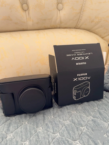 富士X100VI原装相机包皮套正品国行X100V真皮保护套